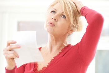 Žena zažívají návaly horka při menopauze