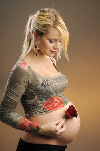 Obrázek těhotné ženy